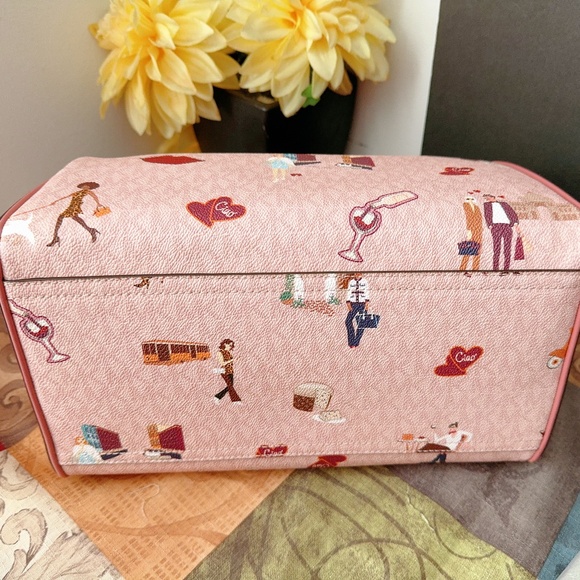 Michael Kors MK Jet Set Girls Travel Medium Duffle Bag + Wallet SET NWT - Picture 7 of 9